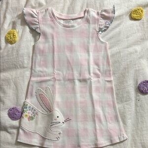 Mud Pie Dress with Bunny (2-3T)